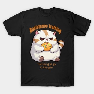 No gym for kitty! T-Shirt